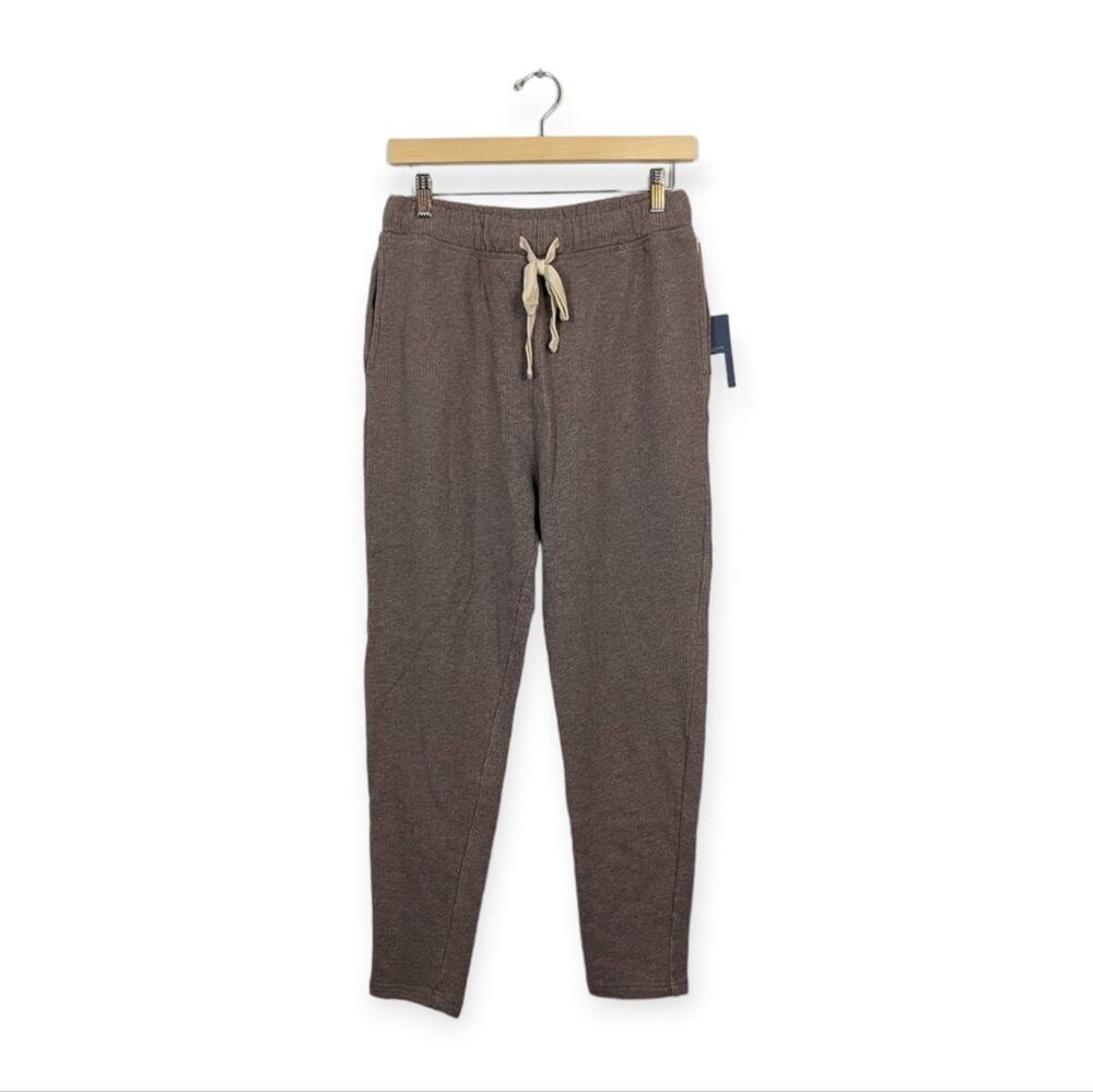 NWT Universal Thread Tan Ribbed Drawstring Ankle Pants